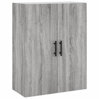 Thumbnail for Highboard Grau Sonoma 69,5x34x180 cm Holzwerkstoff