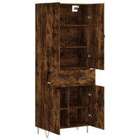 Thumbnail for Highboard Räuchereiche 69,5x34x180 cm Holzwerkstoff