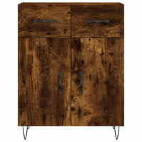 Thumbnail for Highboard Räuchereiche 69,5x34x180 cm Holzwerkstoff