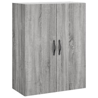 Thumbnail for Highboard Grau Sonoma 69,5x34x180 cm Holzwerkstoff