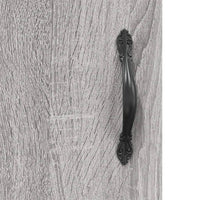 Thumbnail for Highboard Grau Sonoma 69,5x34x180 cm Holzwerkstoff