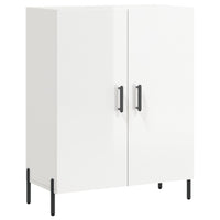 Thumbnail for Highboard Hochglanz-Weiß 69,5x34x180 cm Holzwerkstoff