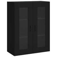 Thumbnail for Highboard Schwarz 69,5x34x180 cm Holzwerkstoff