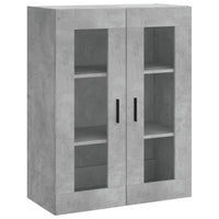 Thumbnail for Highboard Betongrau 69,5x34x180 cm Holzwerkstoff