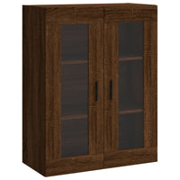 Thumbnail for Highboard Braun Eichen-Optik 69,5x34x180 cm Holzwerkstoff