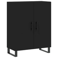Thumbnail for Highboard Schwarz 69,5x34x180 cm Holzwerkstoff