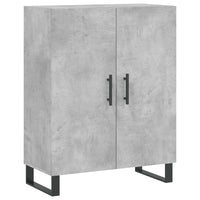 Thumbnail for Highboard Betongrau 69,5x34x180 cm Holzwerkstoff