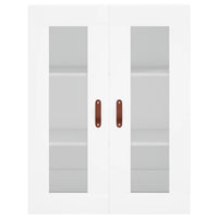 Thumbnail for Highboard Weiß 69,5x34x180 cm Holzwerkstoff