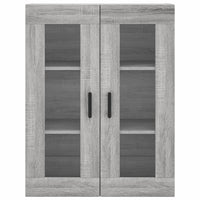 Thumbnail for Highboard Grau Sonoma 69,5x34x180 cm Holzwerkstoff