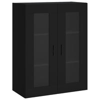 Thumbnail for Highboard Schwarz 69,5x34x180 cm Holzwerkstoff