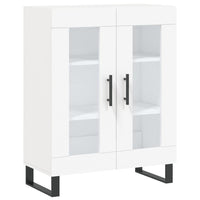 Thumbnail for Highboard Weiß 69,5x34x180 cm Holzwerkstoff