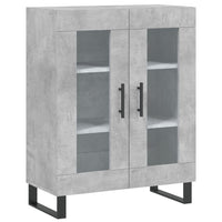 Thumbnail for Highboard Betongrau 69,5x34x180 cm Holzwerkstoff