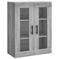 Thumbnail for Highboard Grau Sonoma 69,5x34x180 cm Holzwerkstoff