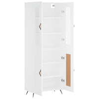 Thumbnail for Highboard Weiß 69,5x34x180 cm Holzwerkstoff