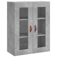Thumbnail for Highboard Betongrau 69,5x34x180 cm Holzwerkstoff