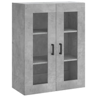 Thumbnail for Highboard Betongrau 69,5x34x180 cm Holzwerkstoff