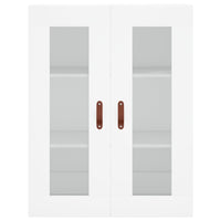 Thumbnail for Highboard Weiß 69,5x34x180 cm Holzwerkstoff
