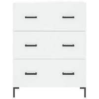 Thumbnail for Highboard Weiß 69,5x34x180 cm Holzwerkstoff