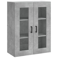 Thumbnail for Highboard Betongrau 69,5x34x180 cm Holzwerkstoff