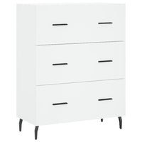 Thumbnail for Highboard Weiß 69,5x34x180 cm Holzwerkstoff
