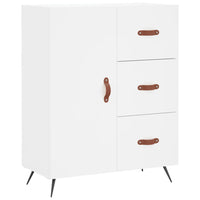 Thumbnail for Highboard Weiß 69,5x34x180 cm Holzwerkstoff
