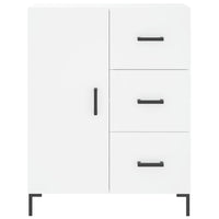 Thumbnail for Highboard Weiß 69,5x34x180 cm Holzwerkstoff