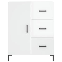 Thumbnail for Highboard Hochglanz-Weiß 69,5x34x180 cm Holzwerkstoff