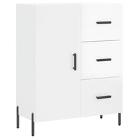 Thumbnail for Highboard Hochglanz-Weiß 69,5x34x180 cm Holzwerkstoff
