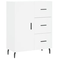 Thumbnail for Highboard Weiß 69,5x34x180 cm Holzwerkstoff