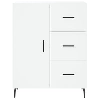 Thumbnail for Highboard Weiß 69,5x34x180 cm Holzwerkstoff