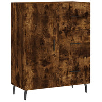 Thumbnail for Highboard Räuchereiche 69,5x34x180 cm Holzwerkstoff