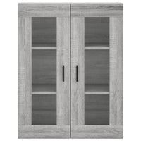 Thumbnail for Highboard Grau Sonoma 69,5x34x180 cm Holzwerkstoff