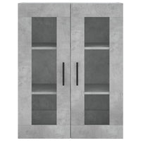 Thumbnail for Highboard Betongrau 69,5x34x180 cm Holzwerkstoff