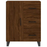 Thumbnail for Highboard Braun Eichen-Optik 69,5x34x180 cm Holzwerkstoff
