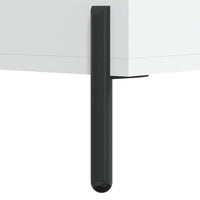 Thumbnail for Highboard Weiß 69,5x34x180 cm Holzwerkstoff