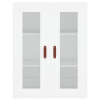 Thumbnail for Highboard Weiß 69,5x34x180 cm Holzwerkstoff