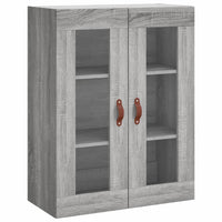 Thumbnail for Highboard Grau Sonoma 69,5x34x180 cm Holzwerkstoff