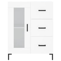 Thumbnail for Highboard Weiß 69,5x34x180 cm Holzwerkstoff