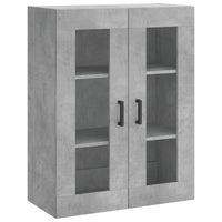 Thumbnail for Highboard Betongrau 69,5x34x180 cm Holzwerkstoff