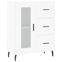 Thumbnail for Highboard Weiß 69,5x34x180 cm Holzwerkstoff