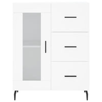 Thumbnail for Highboard Weiß 69,5x34x180 cm Holzwerkstoff