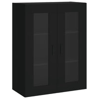Thumbnail for Highboard Schwarz 69,5x34x180 cm Holzwerkstoff