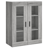 Thumbnail for Highboard Grau Sonoma 69,5x34x180 cm Holzwerkstoff