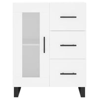 Thumbnail for Highboard Weiß 69,5x34x180 cm Holzwerkstoff