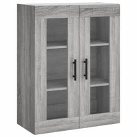 Thumbnail for Highboard Grau Sonoma 69,5x34x180 cm Holzwerkstoff