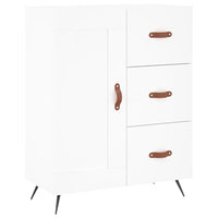 Thumbnail for Highboard Weiß 69,5x34x180 cm Holzwerkstoff