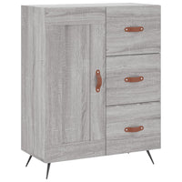 Thumbnail for Highboard Grau Sonoma 69,5x34x180 cm Holzwerkstoff