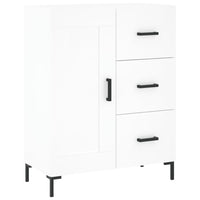 Thumbnail for Highboard Weiß 69,5x34x180 cm Holzwerkstoff