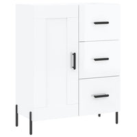 Thumbnail for Highboard Hochglanz-Weiß 69,5x34x180 cm Holzwerkstoff