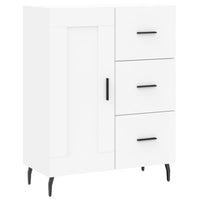Thumbnail for Highboard Weiß 69,5x34x180 cm Holzwerkstoff